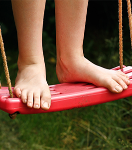 Platvoeten bij kinderen